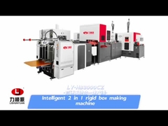 Macchina di produzione di scatole rigide completamente automatica
