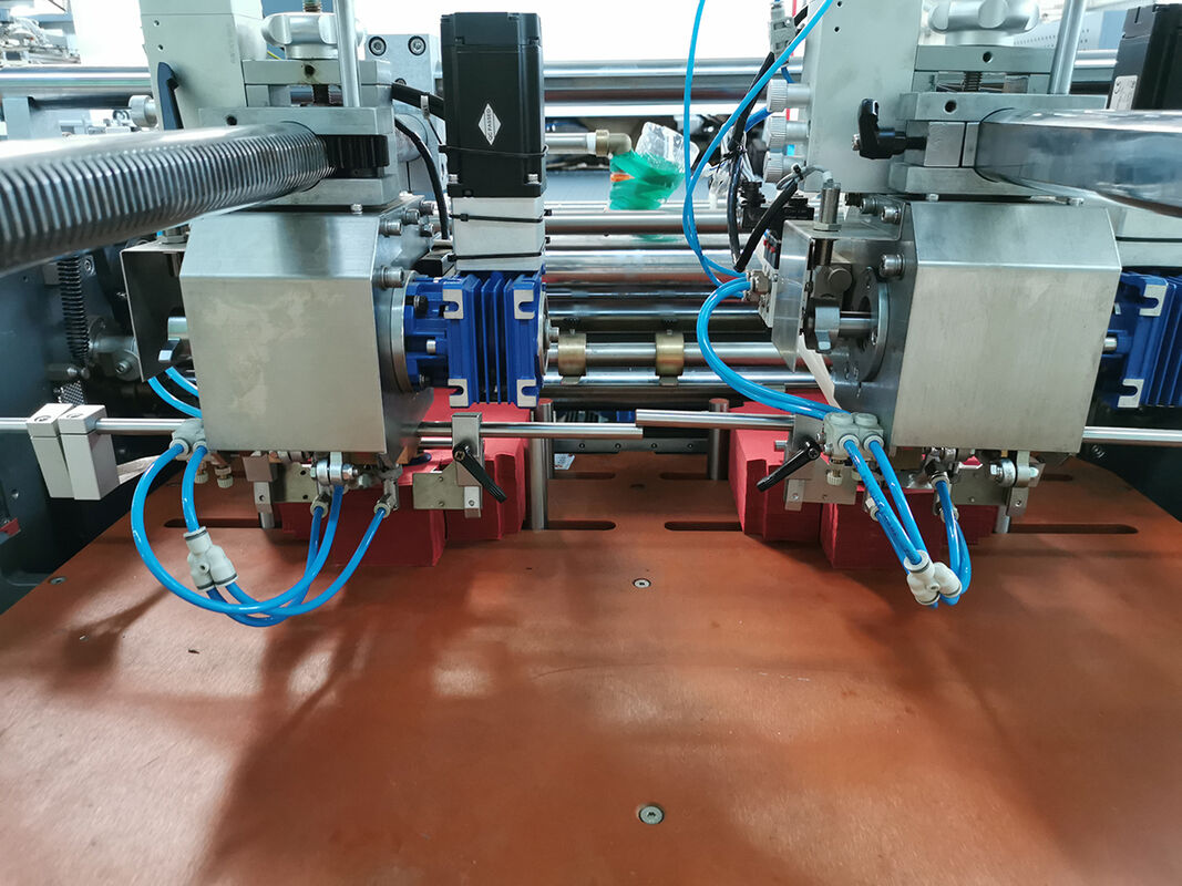 Sistema di controllo PLC Macchina di imballaggio automatico per scatole progettata per il prodotto finito Dimensioni L W H 400 300 140 mm e 55 35 12 mm Processo di imballaggio