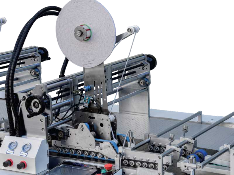 LY-1500TMJ Automatic Carton Transparent Tape Pasting Machine Double Sided Tape Carton Boards Corrugated Board