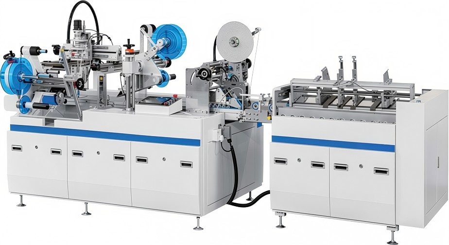 LY-600SFT-3 Macchina di applicazione del nastro a doppia faccia multifunzione per scatole pieghevoli scatole regalo attrezzature di produzione scatola macchina di incollazione del nastro