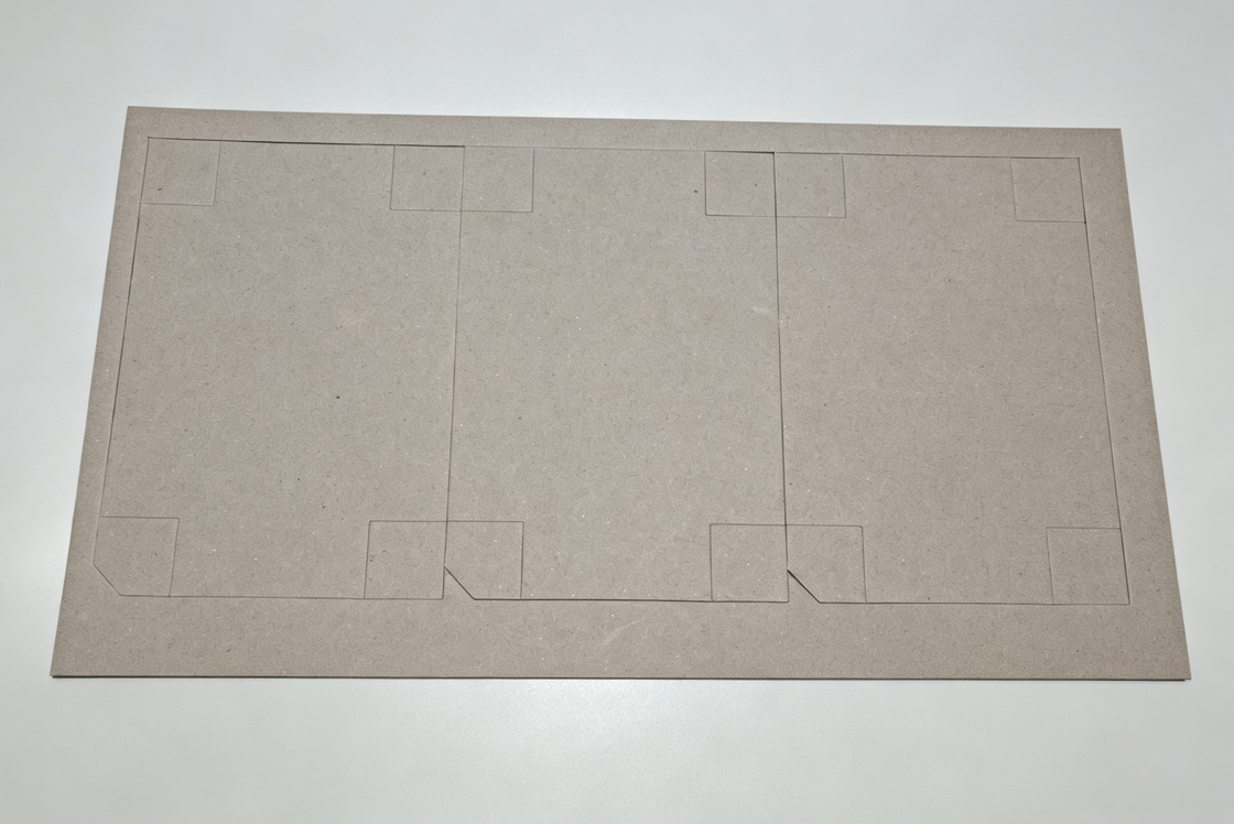 LY-DS650 Macchina automatica per fustellatura (solo per cartone grigio senza punto di connessione) Alimentazione circolare intelligente Alta precisione Alta efficienza