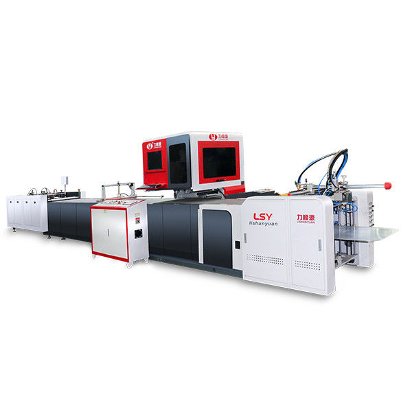 LY-4510C-PK Macchina automatica per la produzione di copertine rigide Macchina per la produzione di custodie con posizionamento visivo Macchina automatica per la produzione di copertine rigide Macchina per la produzione di custodie