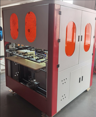Macchina automatica per avvolgere scatole di cartone per la fabbricazione di scatole di pacchi scarpe abbigliamento scatole alimentari