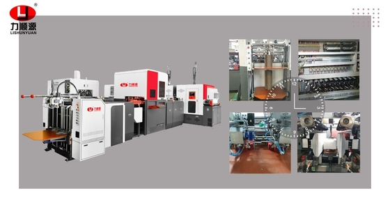 Macchina per la fabbricazione di scatole rigide 2 in 1 multifunzione intelligente ad alta velocità completamente automatica