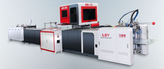 Sistema di confezionamento automatizzato per casse di visione artificiale per scatole per telefoni cellulari, scatole di torte lunari, scatole di tè