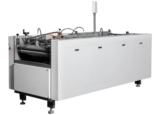 Macchina automatica per la produzione di scatole LY-900SMB Velocità fino a 20-30 pezzi al minuto Macchina per l'avvolgimento su quattro lati Macchina per la produzione di copertine rigide