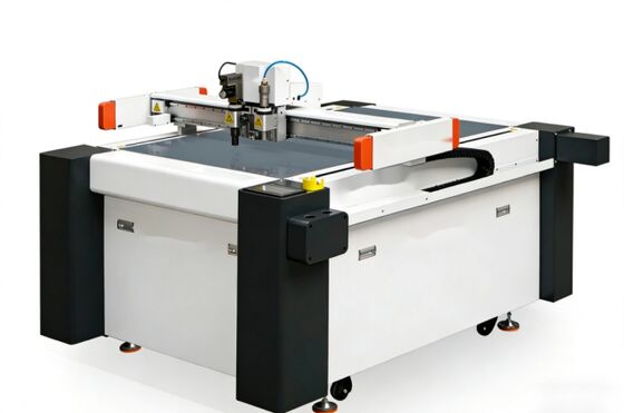 LY-RM-1209 Macchina di taglio di materiali flessibili non metallici senza incisione con spessore di taglio di 35 mm e con precisione di ± 0,05 mm /macchina di campionamento CNC /sistema di taglio
