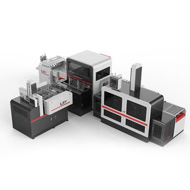 Macchina rigida automatica dell'incartonamento di alta precisione per i contenitori di gioielli rigidi di fabbricazione della scatola, contenitori di regalo, scatole cosmetiche