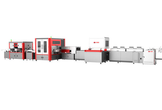 Linea ad alta velocità intelligente operazione facile dell'incartonamento del vino di velocità 20-25sheets/min