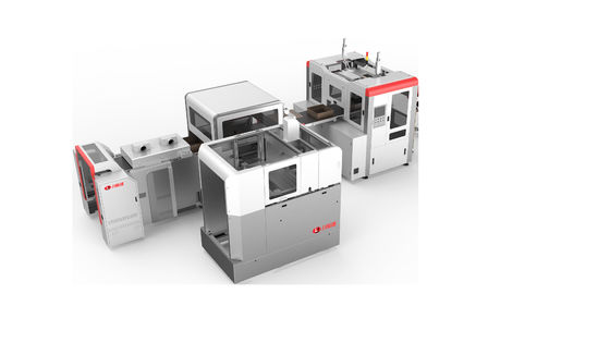 La macchina rigida intelligente ad alta velocità dell'incartonamento 35-45pcs/min di LY-HB2500CK per trucco/gioielli/vino inscatola la fabbricazione