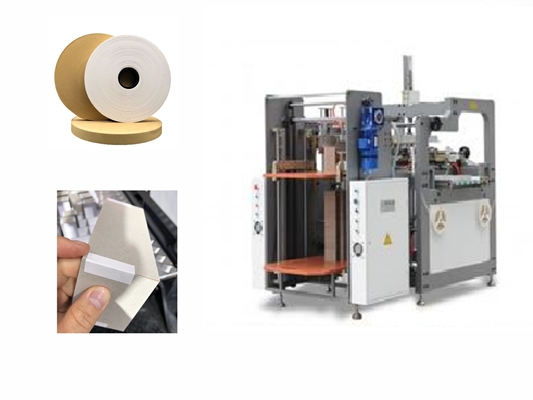 Di nastro di carta bianco di ampia applicazione per la macchina d'incollatura d'angolo automatica/l'incollatura dell'angolo della scatola